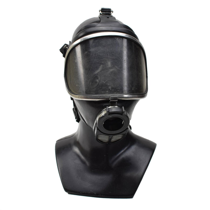 Echte drager panorama nova face mask firefighter gas volledige masker zwart