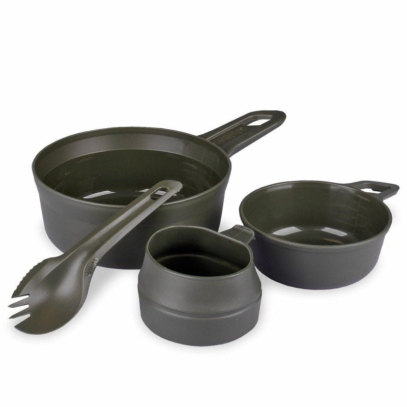 Complete Outdoor Mess Kit Set door Wildo: BPA-Free Essentials voor dineren on-the-go