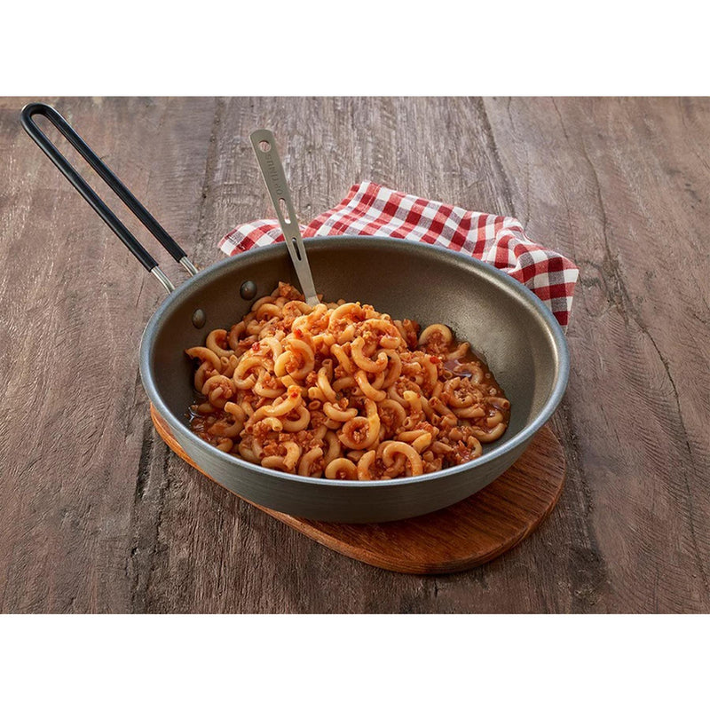 Trek'n Eat vegetarische maaltijd Bolognese noedels kamperen Outdoor Survival Food