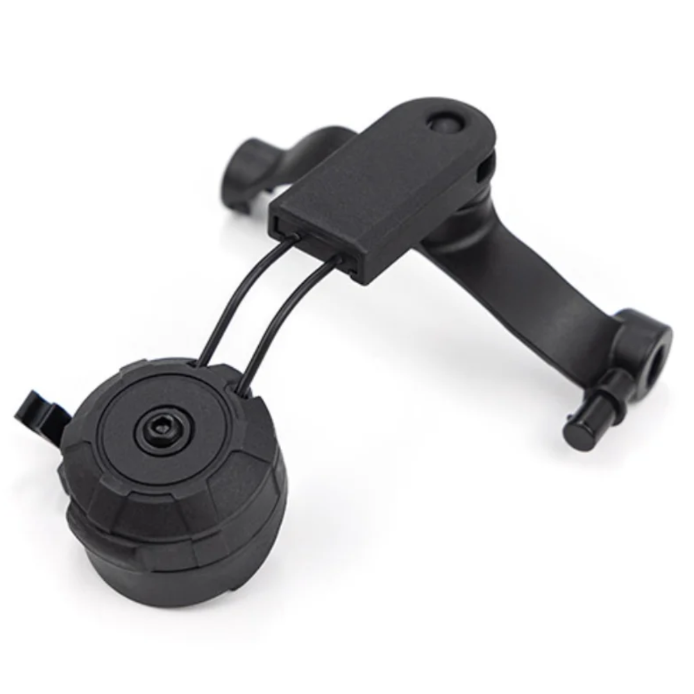 Earmor M19C ARC Rail-helmadapterset voor M31 M32 PLUS-headsets, zwart