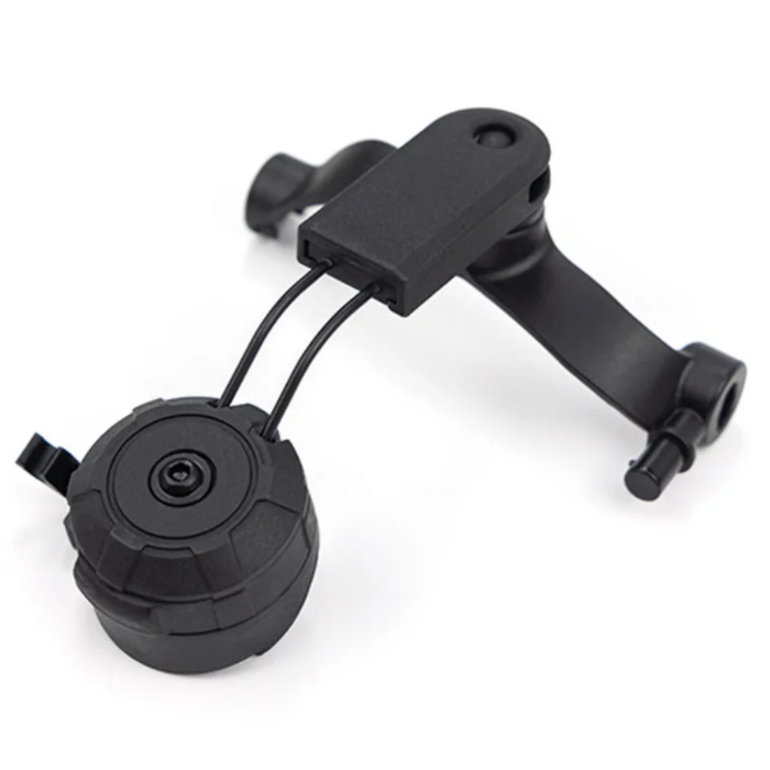 Earmor M19C ARC Rail-helmadapterset voor M31 M32 PLUS-headsets, zwart