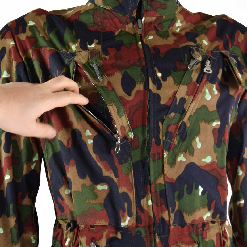 Origineel Zwitsers Zwitsers Zwitserland leger alpen coverall pak tanker militair probleem
