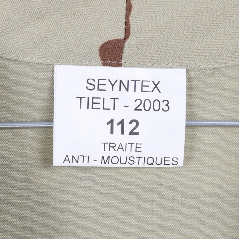 Origineel Frans leger tactisch gevechtshirt gao vest f2 woestijn camouflage nieuw