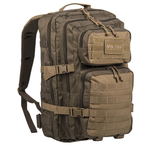MIL-TEC U.S. Assault Ranger Hiking Backpack Olive Trekking Rucksack 20L Daypack