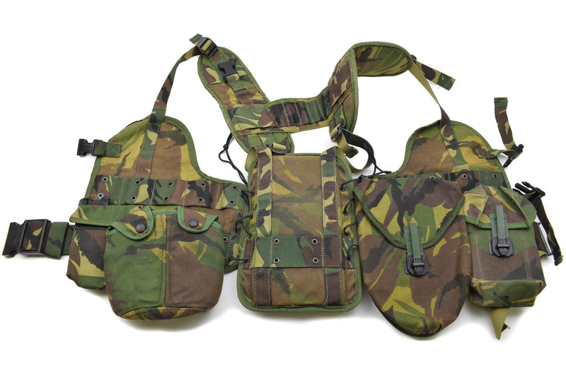 Originele Nederlands militair tactisch vest set bos oud model Alice Clip Pouches