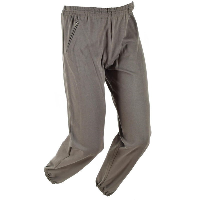 Echte Oostenrijkse leger broek training trainingspak militaire sport vintage olijf nieuw