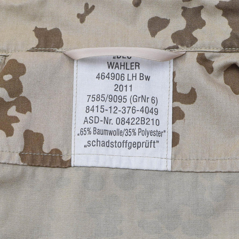 Echte Georgische legerveld blouse tropentarn camouflage field tactical shirts