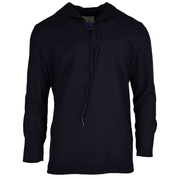 Originele Duitse leger marine Middy Shirt Long Mouwen Blue Naval Military Sailors