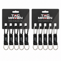 Pentagon Tactische 5 mm aluminium karabijnhaakclips 5-pack outdoor campingsleutelhanger