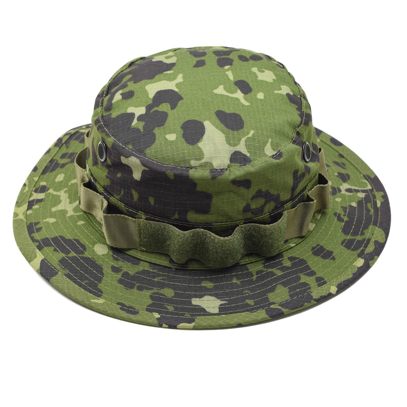 Tacgear Brand Deense legerstijl Boonie Hat M84 Camo Ripstop Vent gaten breed rand