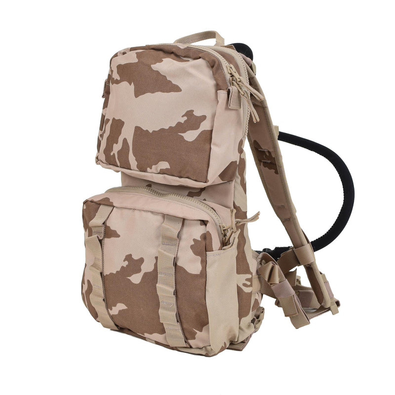 Echt Tsjechisch leger Hydratatie Backpack System CZ95 Desert Camouflage 3 liter nieuw