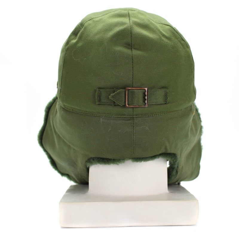 Origineel Zweeds Zweden militair leger Winter Green M59 Combat Field Cap Hat Nieuw