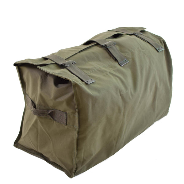 Echt Nederlands leger deken tas olijfdrager zakje pakket duffel zuster NAVO nieuw