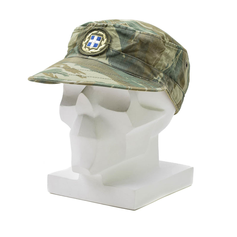 Originele Griekse legerveldtroepen Cap Lizard Camo lichtgewicht militaire zomerpet