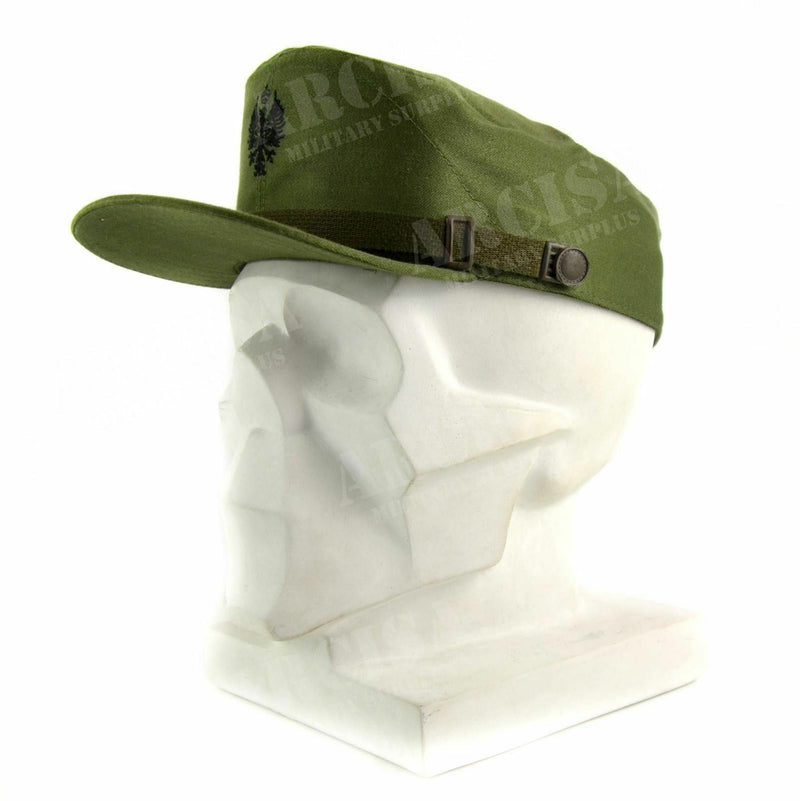 Originele Spanje Spaans militair vizier Cap Army Navy piekte hoed olijfgroen