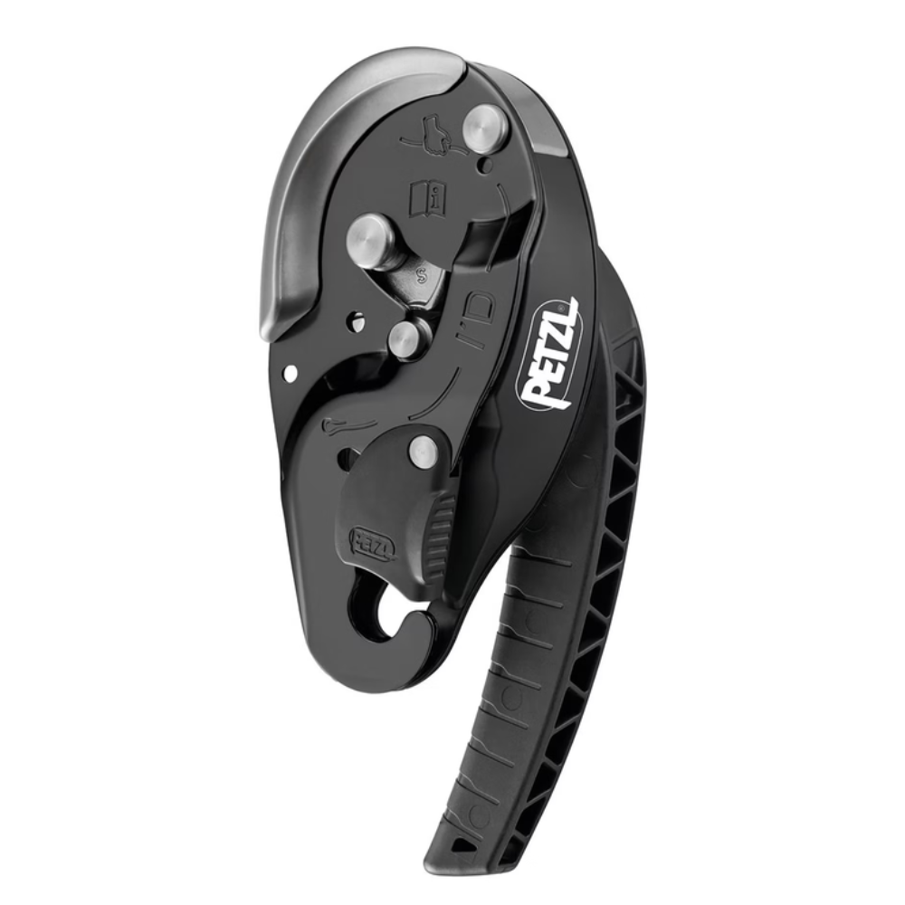Petzl I’D S Descender Anti-paniek AUTO-LOCK touwtoegangsapparaat 10-11,5 mm
