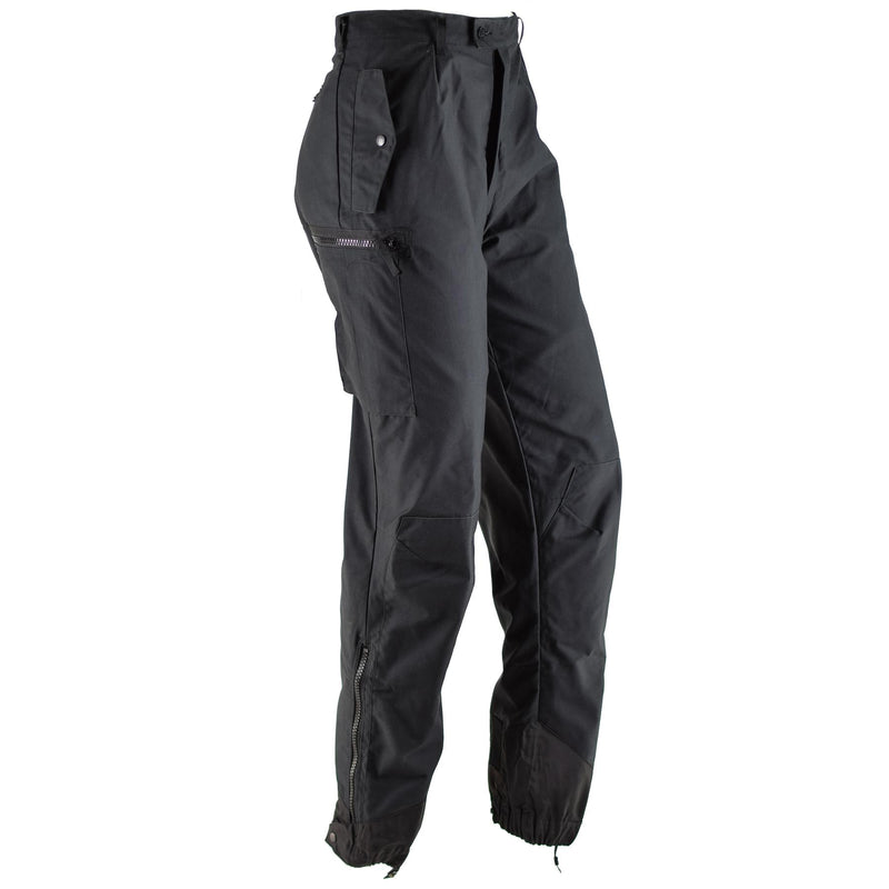 Origineel Zweeds leger m90 broek zwart veld gevechten broek bdu nieuw