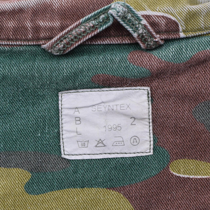 Origineel België Militaire M56 Jigsaw Camouflage Jacket Field Combat Troops Army