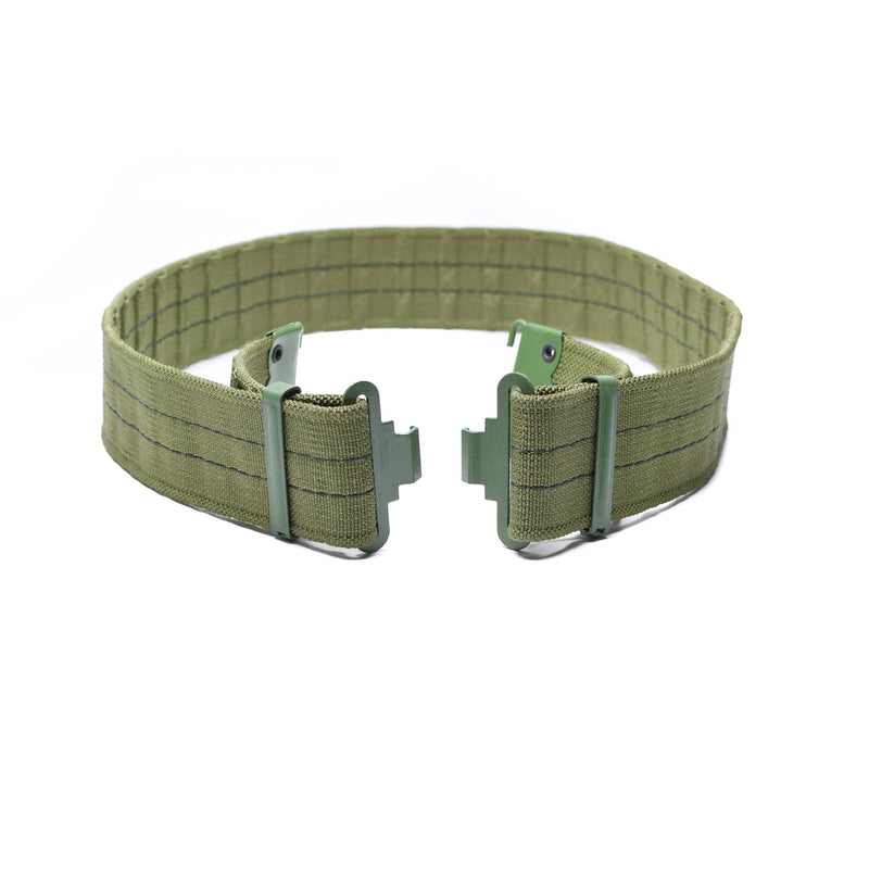 Originele tailleband gevechtsgebruik en pistoolwebbing riem militair surplus nieuw
