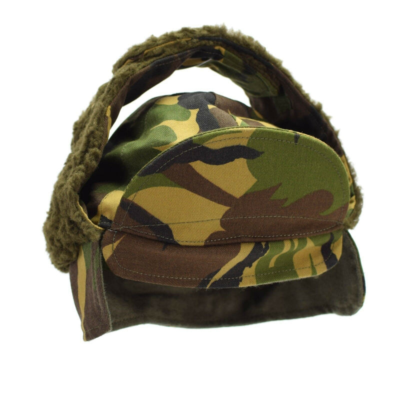 Echte Holland Nederlandse leger Cap Militaire winterhoed Camouflage