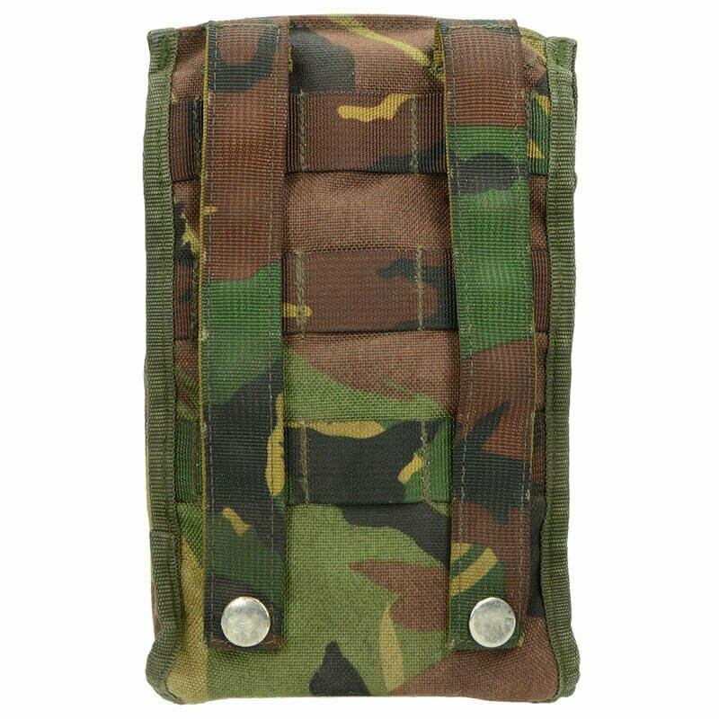 Echte Nederlandse leger kantine met zak & roestvrijstalen beker deksel dop dpm camo molle