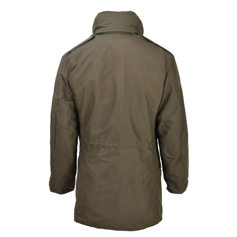 Originele Oostenrijkse militaire gore-tex parka W voering regenjack casual formeel