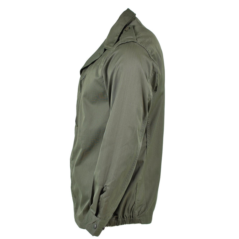 Echt Frans leger F2 Combat Jacket Militair uitgifte Overschot Hirt Olive OD Nieuw