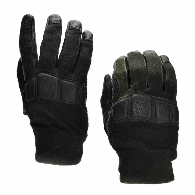 Originele Oostenrijkse leger gevecht tactische handschoenen lederen nomex militaire handschoenen