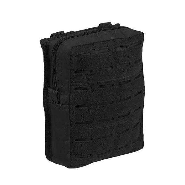 Mil-Tec Lasercut Belt Pouch Grote militaire tactische molle utility versnellingszak zwart