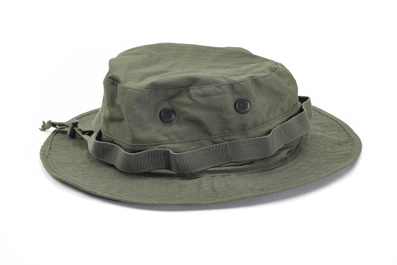 MIL-TEC merk militaire stijl ripstop olijfboonie hoed lichtgewicht camping cap