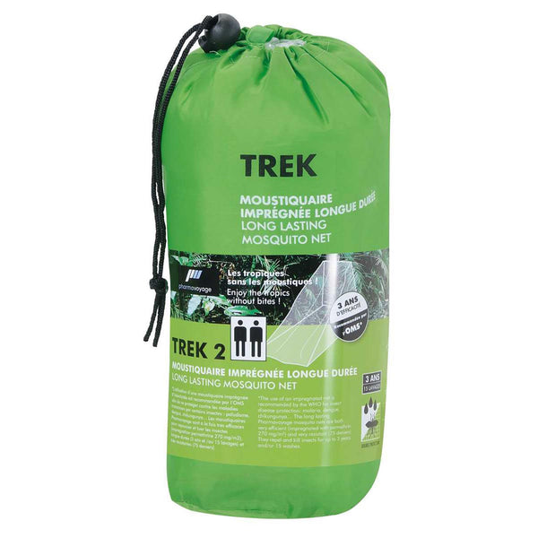 Pharmavoyage Insect Mesh Protection Trek 2 Camping trekking muggen muggen net wit