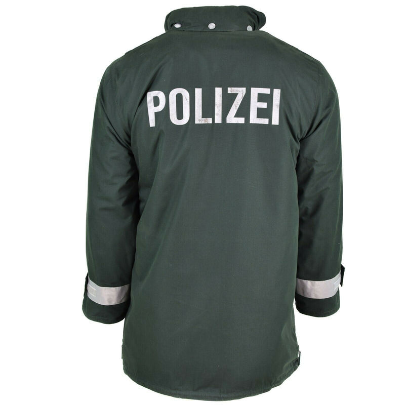 Echt Duitse politiejas Goretex Groene waterdichte BGS Parka Border Guard