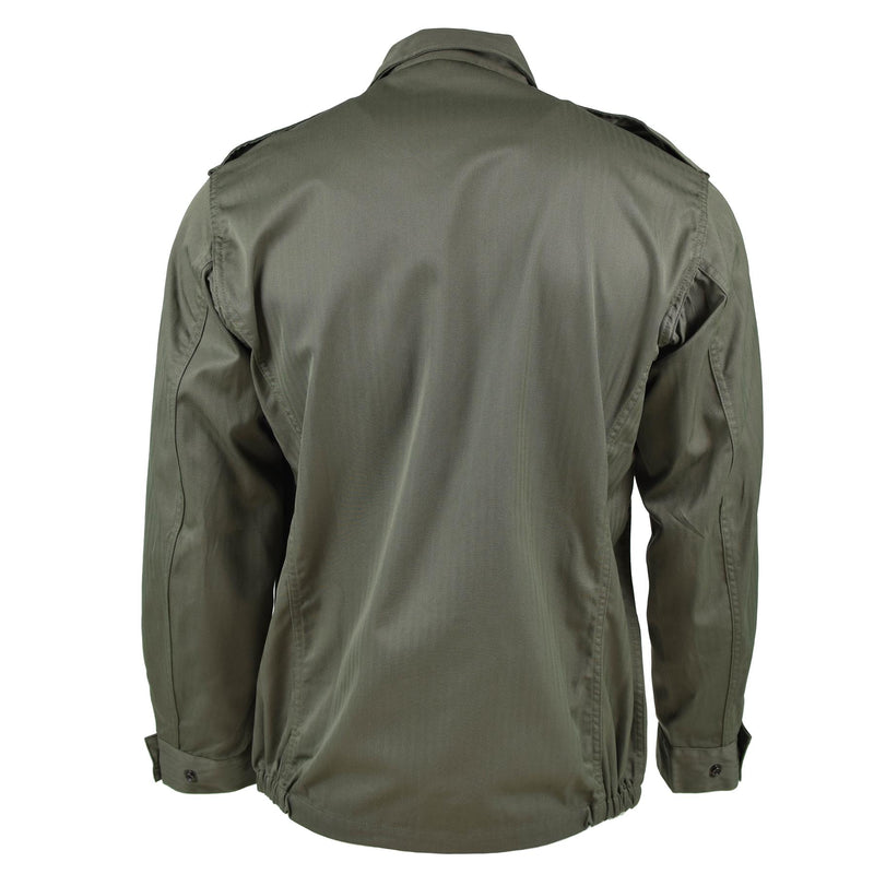 Echt Frans leger F2 Combat Jacket Militair uitgifte Overschot Hirt Olive OD Nieuw