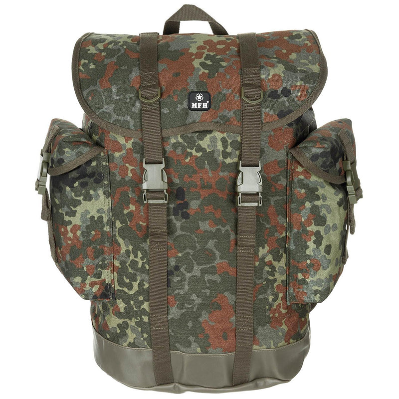 MFH Army Brand BW Mountain Camouflage Tactical Backpack 30l Rucksack gewapend nieuw