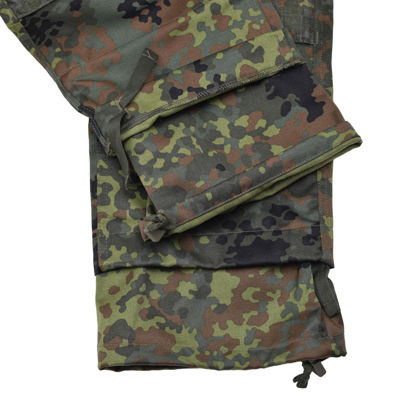 Leo Kohler stevige gevechtsbroek Acu versterkte tactische ladingbroek Flecktarn