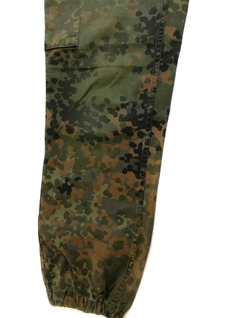Origineel Duitse legernummer Flecktarn Camo -broek Field Combat Militaire broek