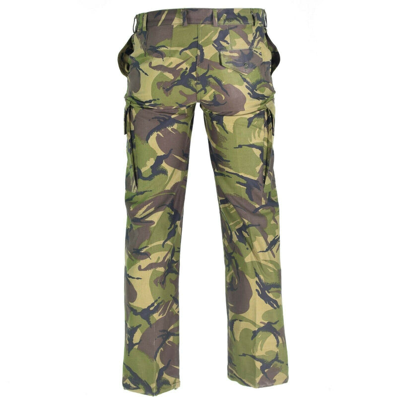 Echte Nederlandse leger gevechtsbroek Militair Woodland Camo -broek Nieuw