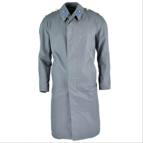 Echte Oostenrijkse legerjas trenchcoat militaire kwestie Long grijze jas