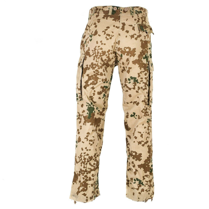 Echt Duitse leger woestijn tropische camouflagebroek militaire kwestie broek