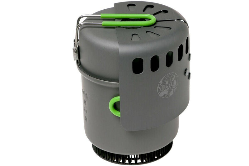 Optimus Electra Fe Cook System Gaskachel Camping Wandelen Woods Burner Buiten Pan