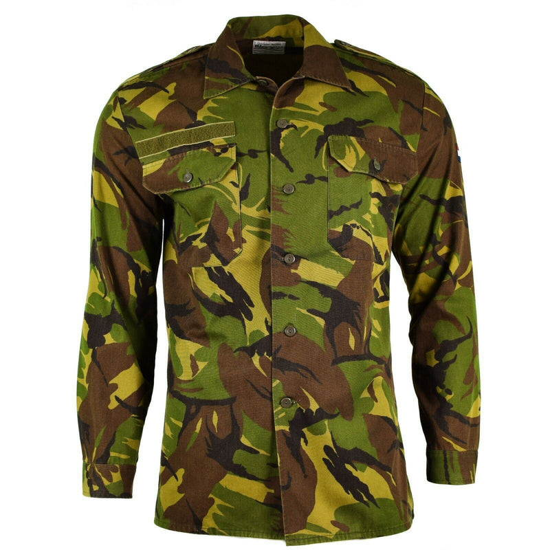 Origineel Nederlands legerhirt M65 Militair nummer Woodland DPM Combat Jacket Holland