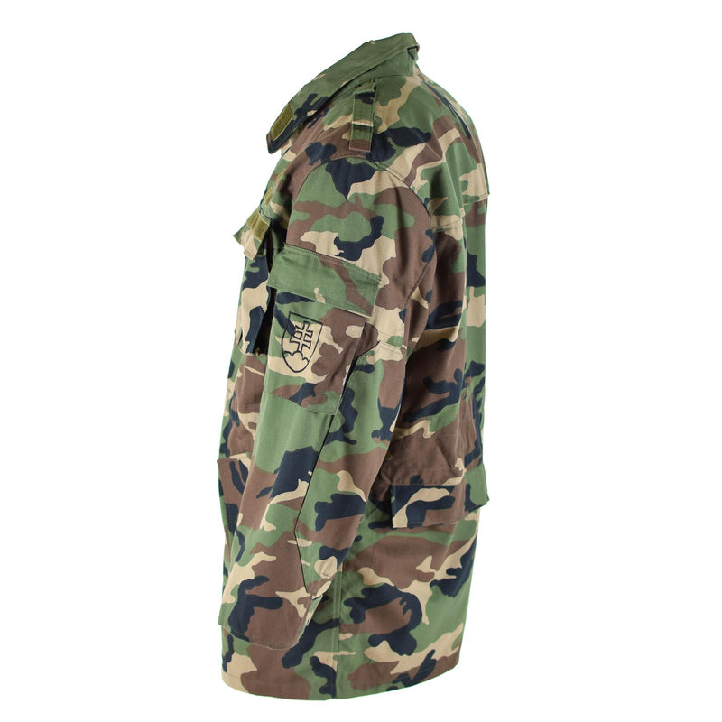 Originele vintage Slowaakse legerveldjack M97 Camo Militaire gevechtsparka Nieuw