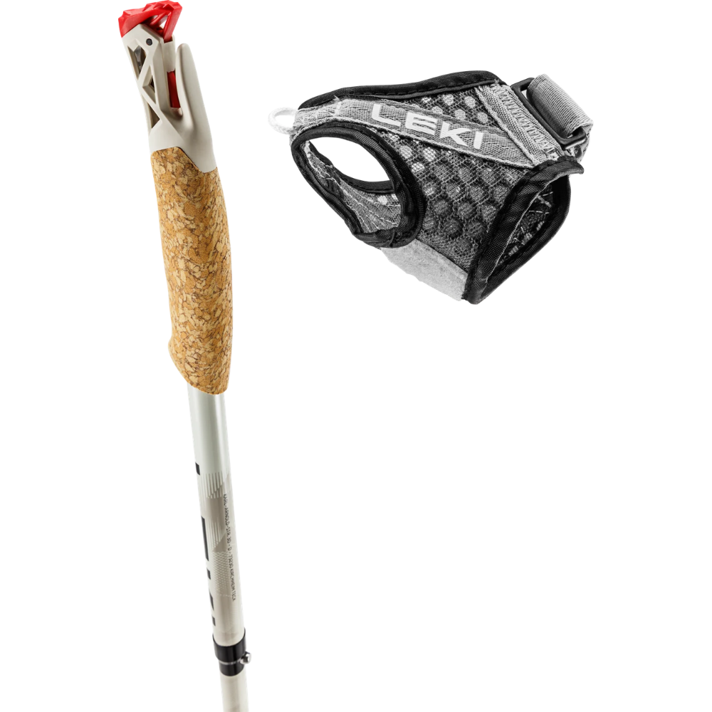 LEKI Ultratrail FX.One Carbon Trailrunningstokken Opvouwbaar 130 cm 4 secties