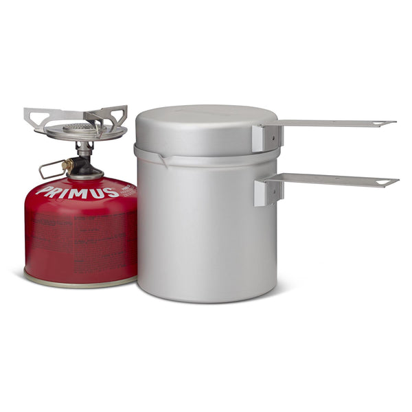 Primus Essential Trail Kit Kit Set Lichtgewicht Camping Cooking Trek Pot 1L