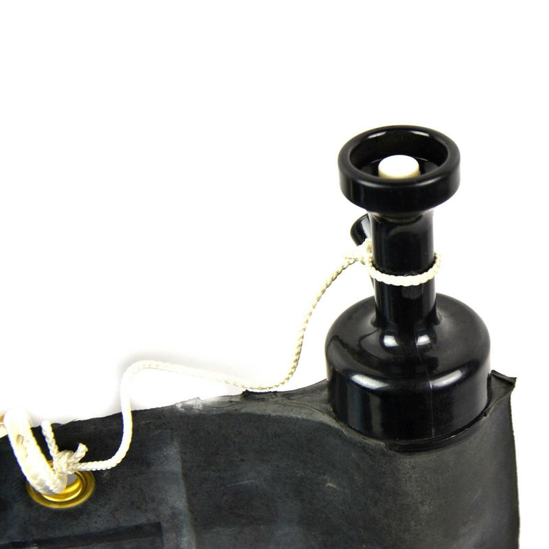 Originele Zwitserse militaire rubberen Watter Bag 20L Army Surplus uitgegeven zwart