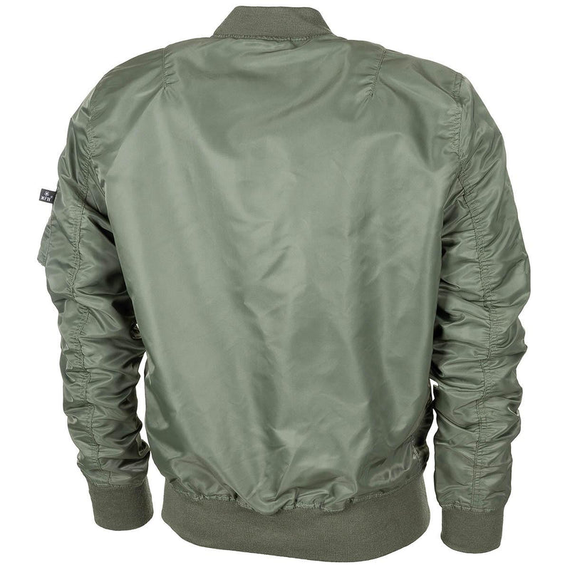 Amerikaanse militaire stijl jas bommenwerper MA1 winddichte olijfvliegtuigbemanningen crew -uniform nieuw