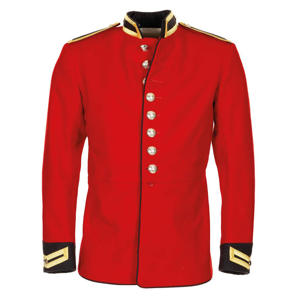 Originele Britse militaire jas tuniek rode jurk cavalerie badmeesters troopers nieuw