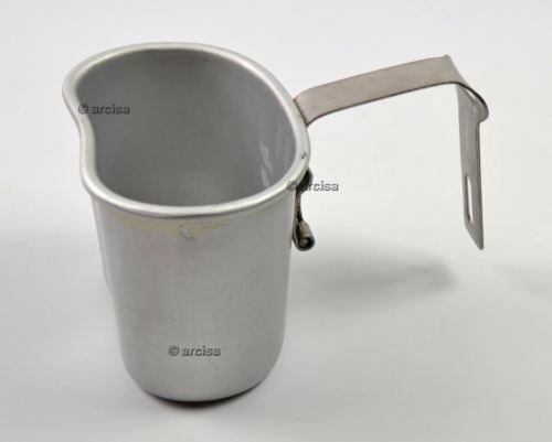 Origineel Belgisch leger Canteen Cup Mok Mess Aluminium Pot Bushcraft zoals US M1910