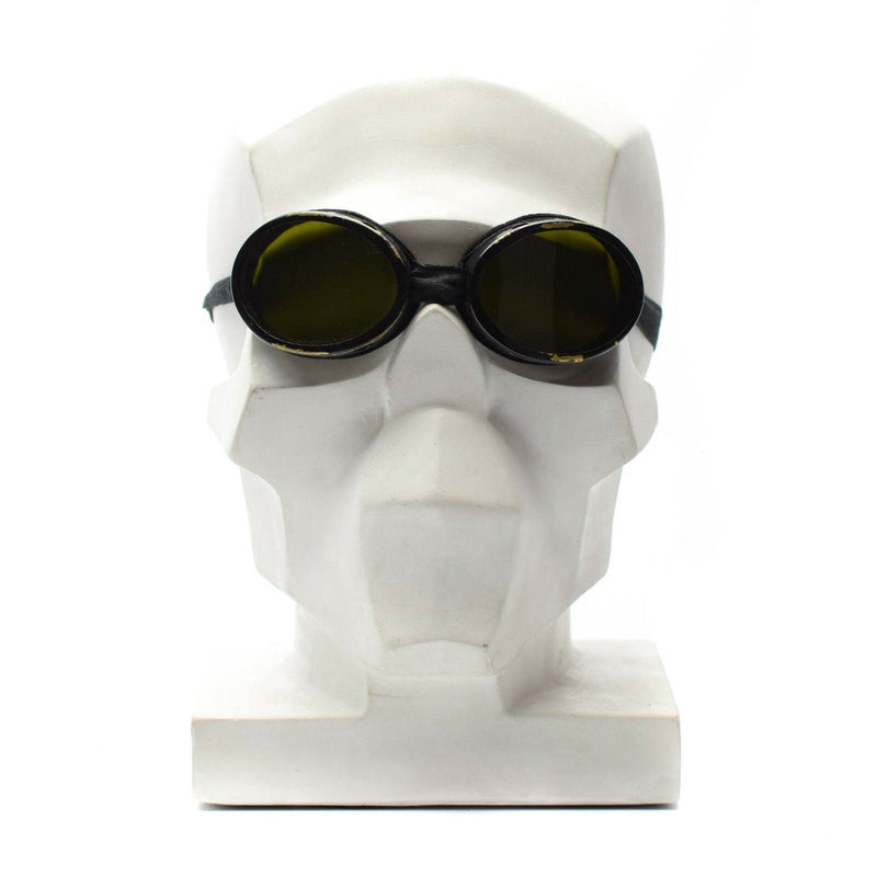 WWII Echte Zwitserse leger Mountain Round Round Goggles Protection Glass W Box