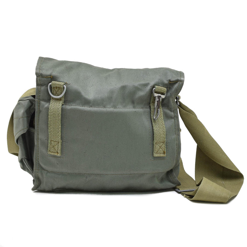 Echte Poolse leger gasmasker Bag draagtas Universal Shoulder Pouch Olive